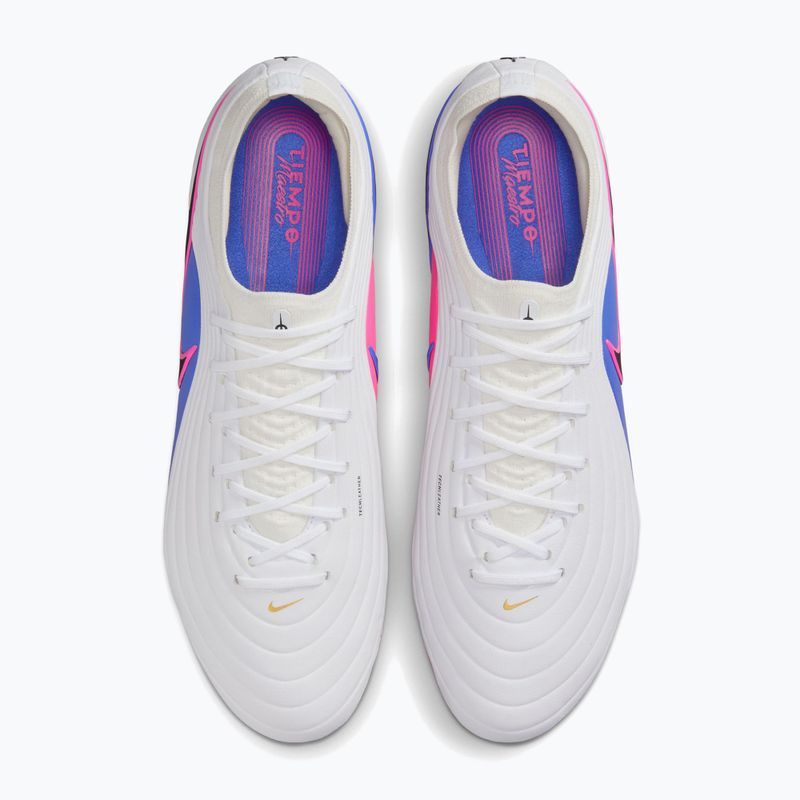 Кросівки футбольні чоловічі Nike Tiempo Maestro Elite FG white/racer blue/pink blast/black 12