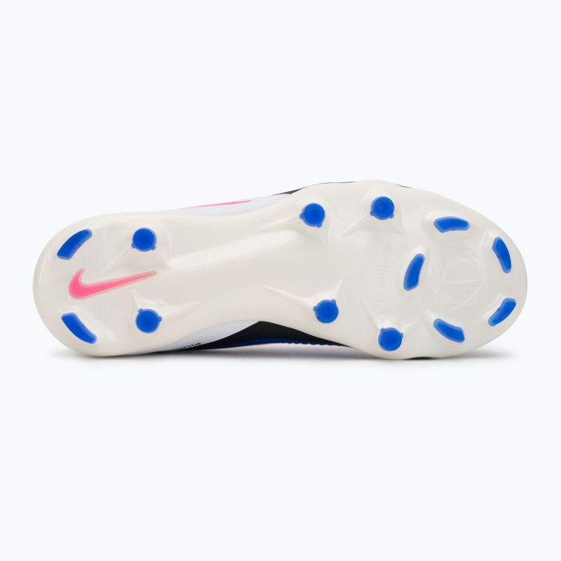 Кросівки футбольні дитячі Nike Phantom 6 Low Pro FG/MG racer blue/white/pink blast 4