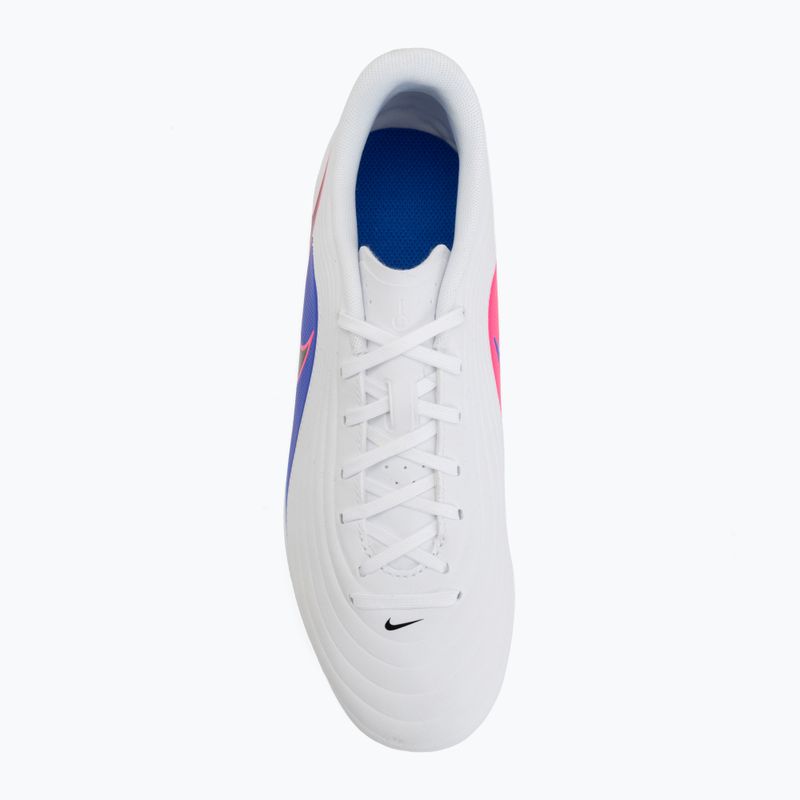 Кросівки футбольні чоловічі Nike Tiempo Maestro Club FG/MG white/racer blue/pink blast/black 5