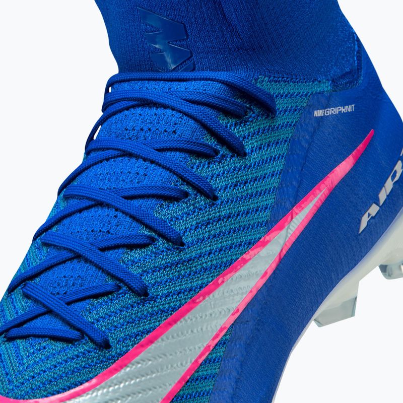 Кросівки футбольні чоловічі Nike Mercurial Superfly 10 Elite AG-Pro racer blue/white 8