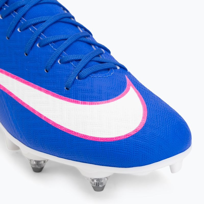 Кросівки футбольні чоловічі Nike Mercurial Superfly 10 Academy SG-Pro racer blue/white 7