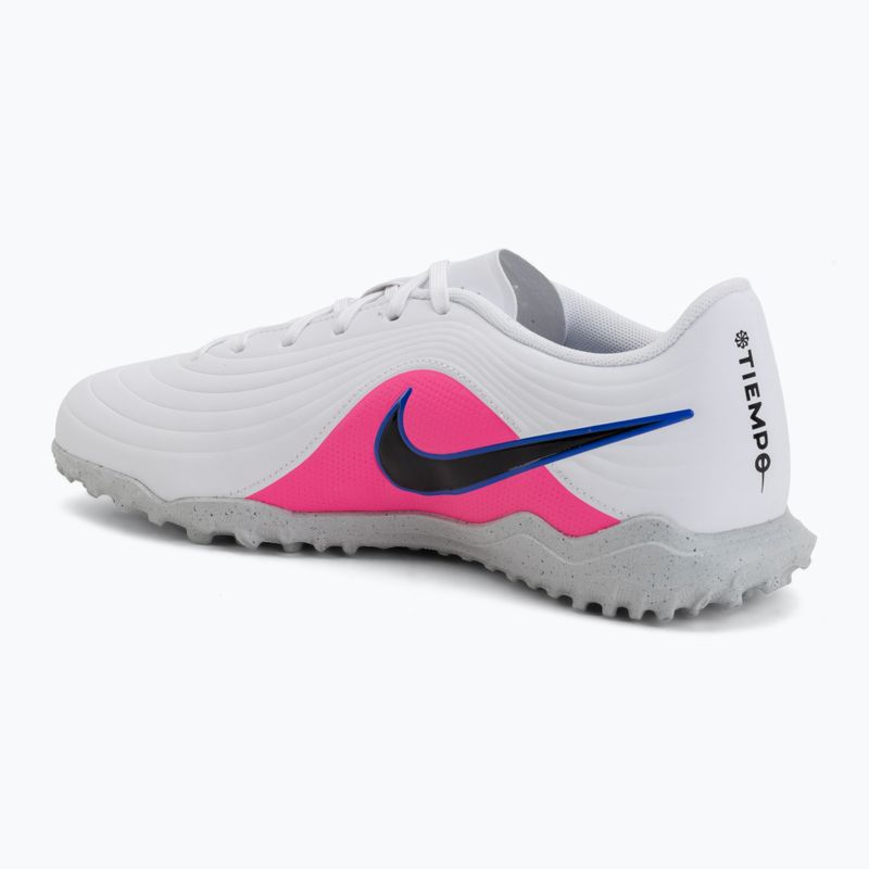 Кросівки футбольні чоловічі Nike Tiempo Maestro Club TF white/racer blue/pink blast/black 3