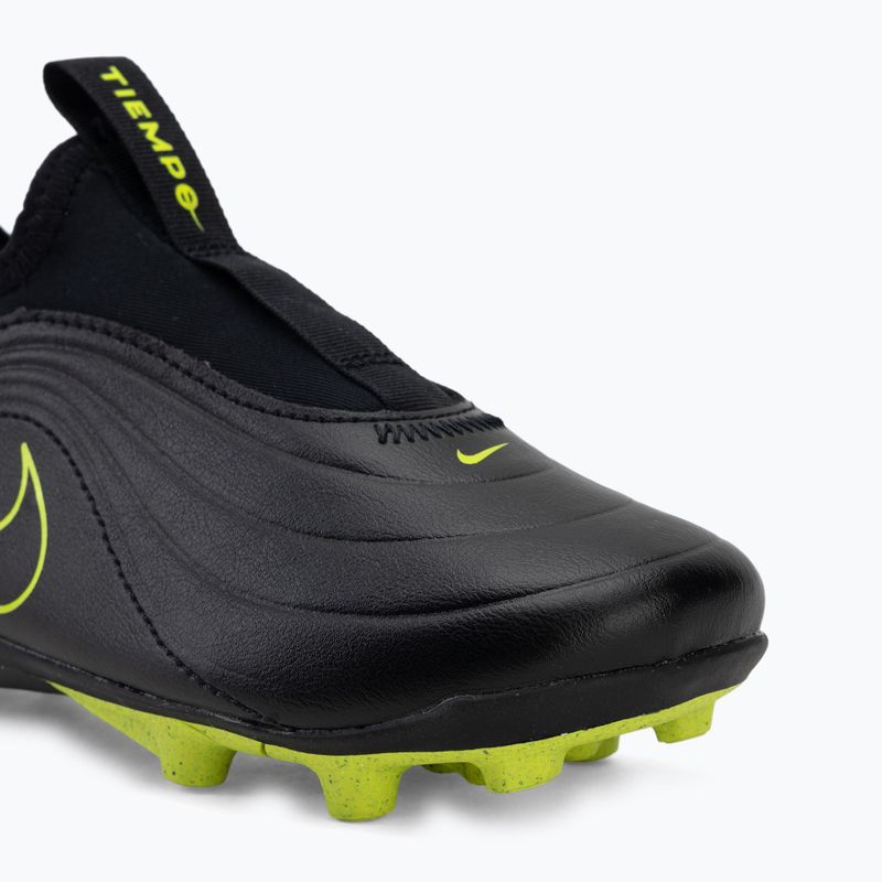 Кросівки футбольні дитячі Nike Tiempo Maestro Flex Jr FG/MG PS black/volt/black 7