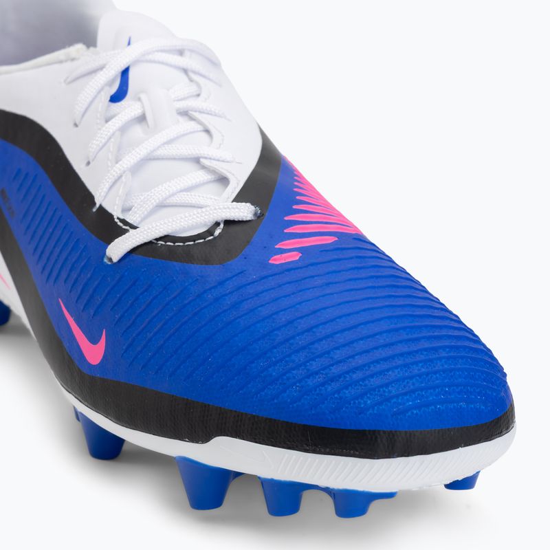 Кросівки футбольні чоловічі Nike Phantom 6 Low Academy AG racer blue/white/pink blast 7