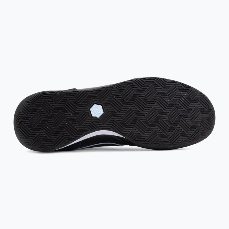 Кросівки футбольні чоловічі Nike Streetgato black/ice blue/obsidian 4