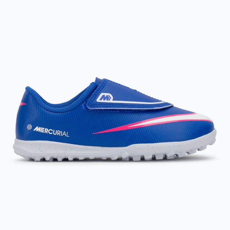Кросівки футбольні дитячі Nike Mercurial Vapor 16 Club TF racer blue/white 2