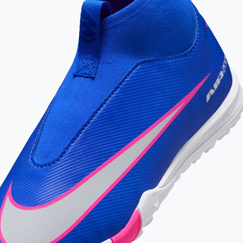 Кросівки футбольні дитячі Nike Mercurial Superfly 10 Academy TF racer blue/white 9