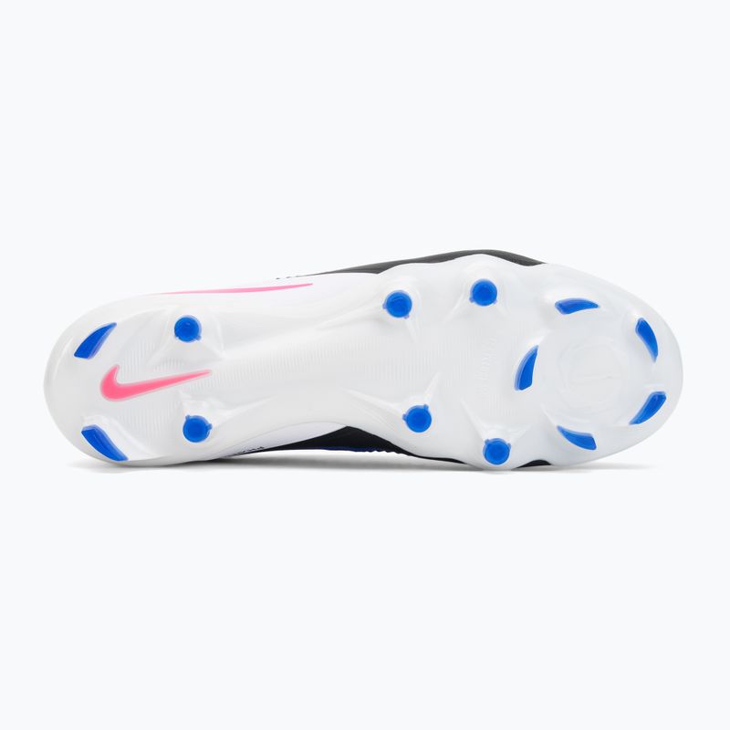 Кросівки футбольні чоловічі Nike Phantom 6 High Pro FG racer blue/white/pink blast 4