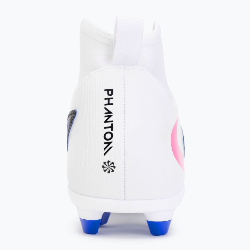 Кросівки футбольні чоловічі Nike Phantom 6 High Club FG/MG racer blue/white/pink blast 6