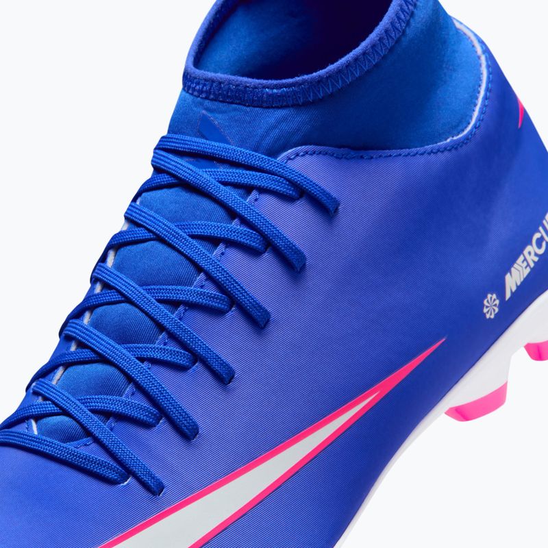 Кросівки футбольні чоловічі Nike Mercurial Superfly 10 Club FG/MG racer blue/white 8