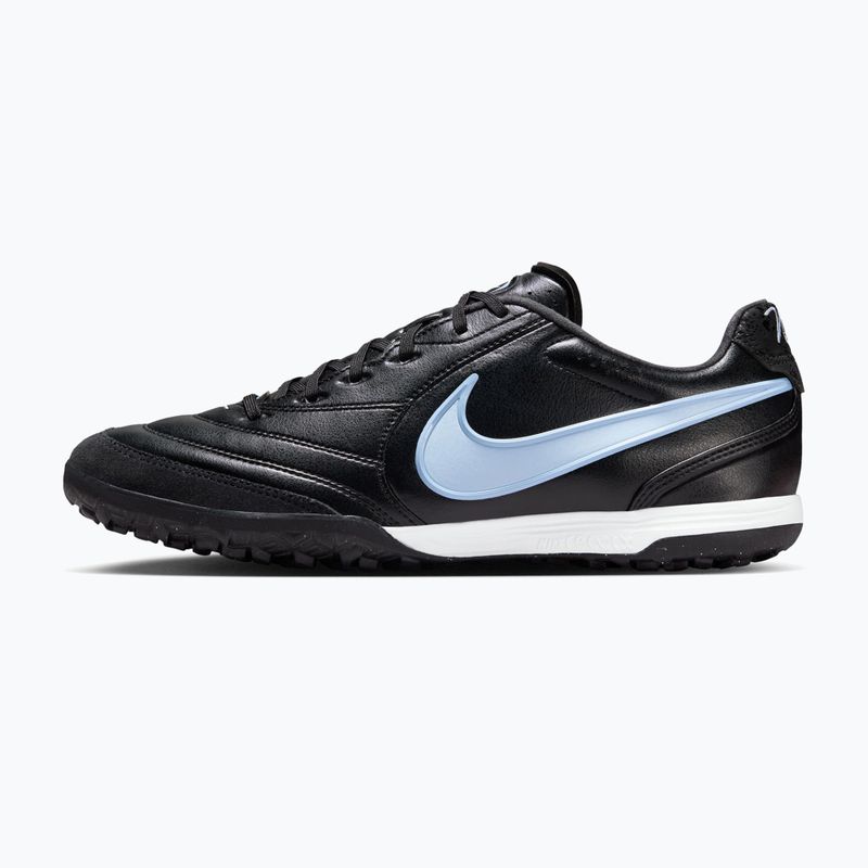 Кросівки футбольні чоловічі Nike Tiempo Ligera Pro TF black/ice blue/obsidian 9