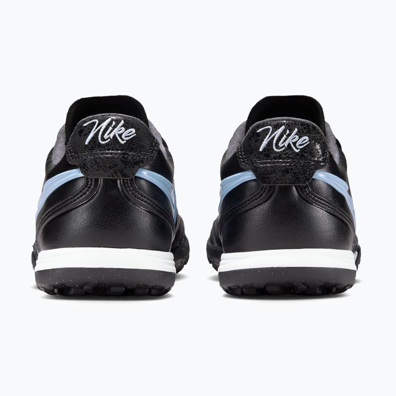 Кросівки футбольні чоловічі Nike Tiempo Ligera Pro TF black/ice blue/obsidian 11