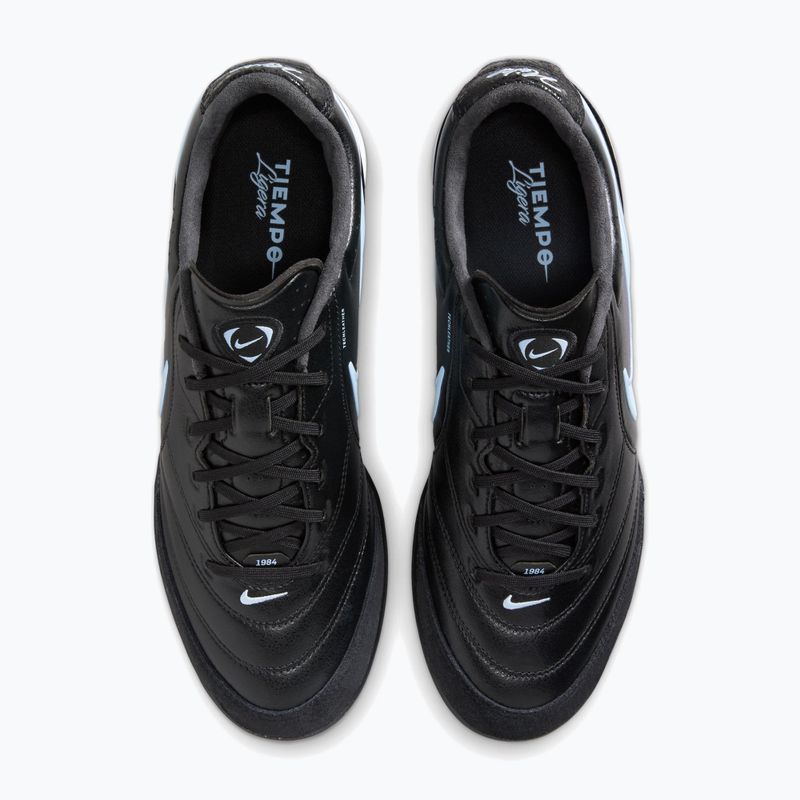 Кросівки футбольні чоловічі Nike Tiempo Ligera Pro TF black/ice blue/obsidian 12