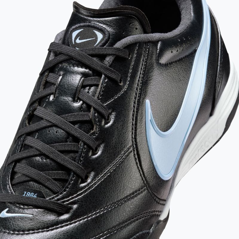 Кросівки футбольні чоловічі Nike Tiempo Ligera Pro TF black/ice blue/obsidian 14