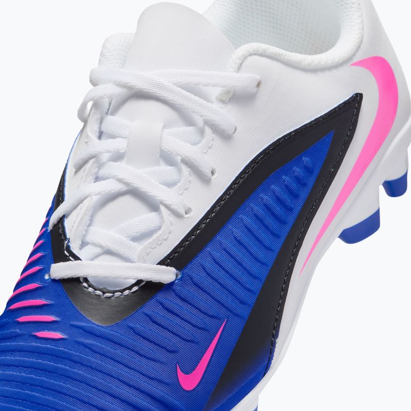 Кросівки футбольні дитячі Nike Phantom 6 Low Club MG racer blue/white/pink blast 8