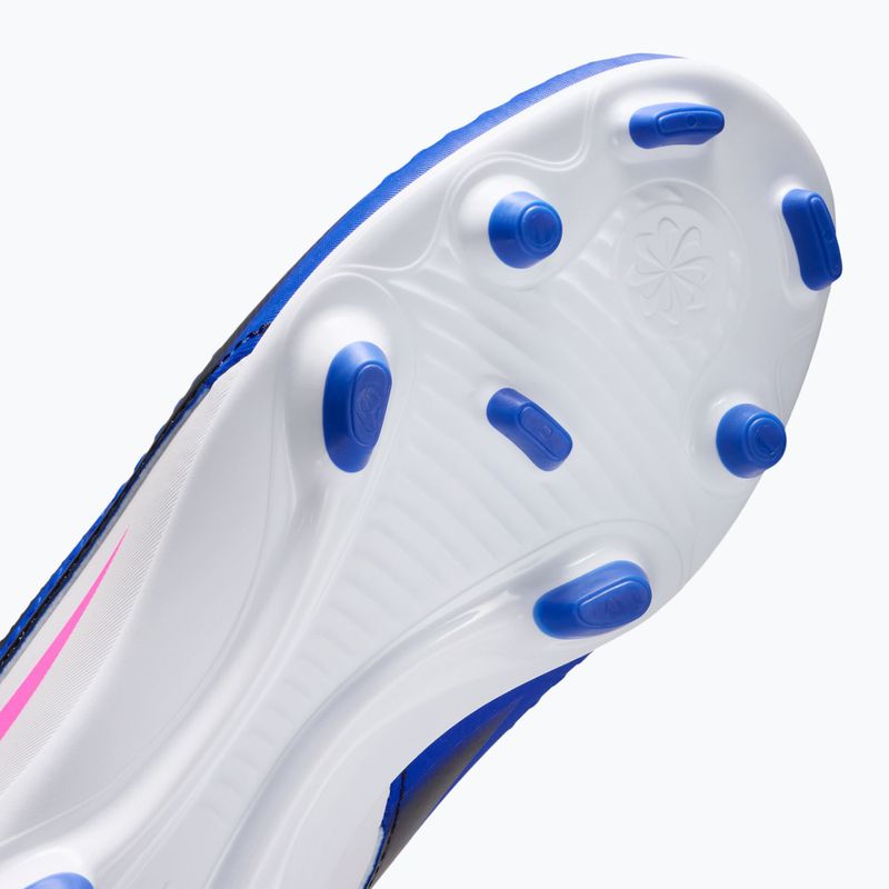 Кросівки футбольні дитячі Nike Phantom 6 Low Club MG racer blue/white/pink blast 9