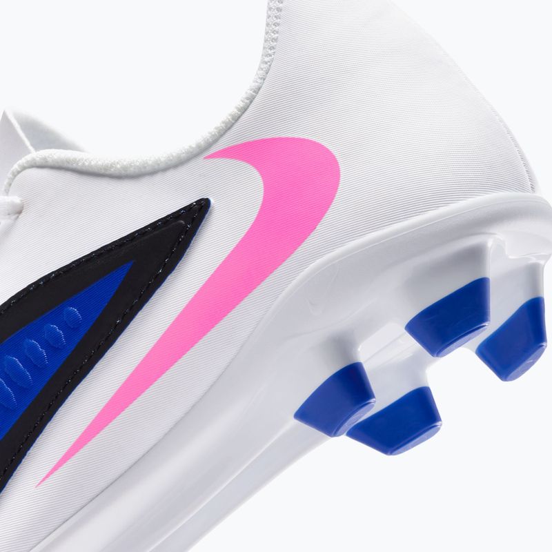 Кросівки футбольні дитячі Nike Phantom 6 Low Club MG racer blue/white/pink blast 10