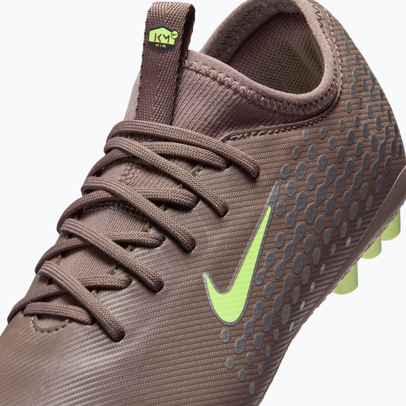 Кросівки футбольні дитячі Nike Zoom Vapor 16 Academy Kylian Mbappe Jr AG plum eclipse/metallic silver 4