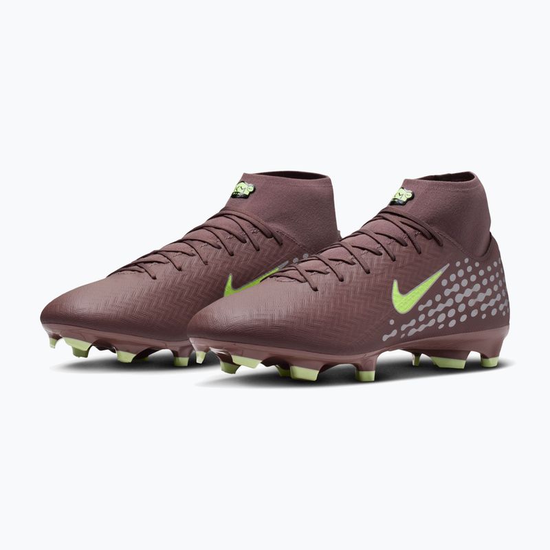Кросівки футбольні чоловічі Nike Mercurial Superfly 10 Academy Kylian Mbappe FG/MG plum eclipse/metallic silver 3