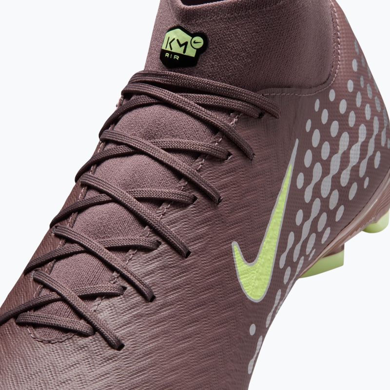 Кросівки футбольні чоловічі Nike Mercurial Superfly 10 Academy Kylian Mbappe FG/MG plum eclipse/metallic silver 4