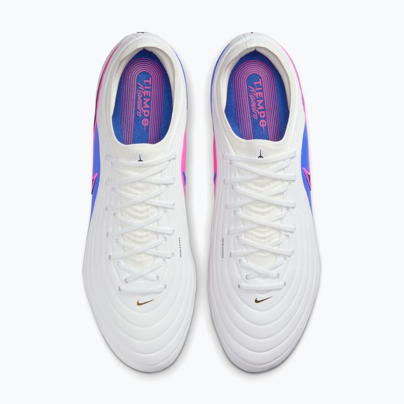 Кросівки футбольні чоловічі Nike Tiempo Maestro Elite SG-Pro white/racer blue/pink blast/black 12