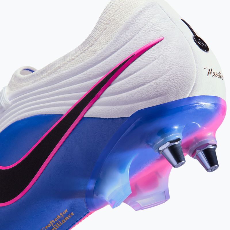 Кросівки футбольні чоловічі Nike Tiempo Maestro Elite SG-Pro white/racer blue/pink blast/black 15