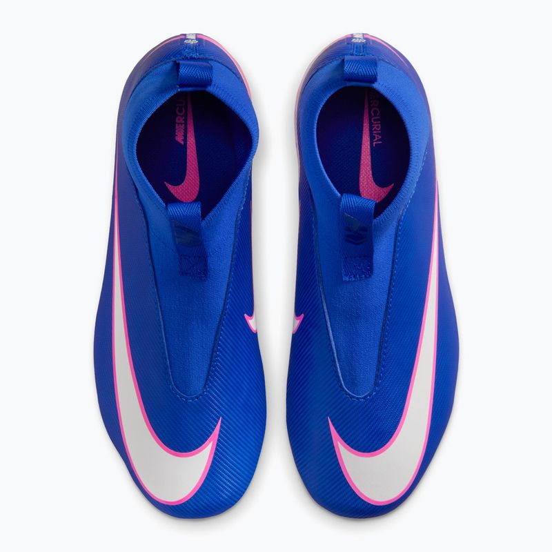 Кросівки футбольні дитячі Nike Mercurial Superfly 10 Academy FG/MG racer blue/white 8