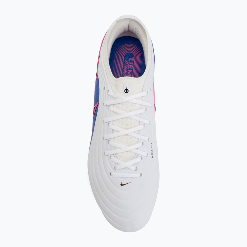 Кросівки футбольні чоловічі Nike Tiempo Maestro Elite SG-Pro white/racer blue/pink blast/black 5