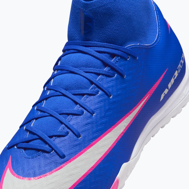 Кросівки футбольні чоловічі Nike Mercurial Superfly 10 Academy TF racer blue/white 8
