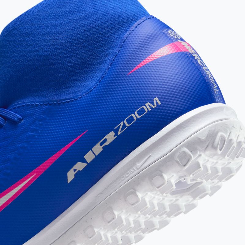 Кросівки футбольні чоловічі Nike Mercurial Superfly 10 Academy TF racer blue/white 9