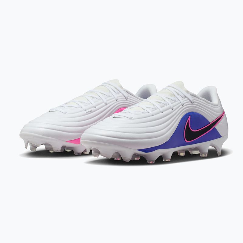 Кросівки футбольні чоловічі Nike Tiempo Maestro Academy FG/MG white/racer blue/pink blast/black 10