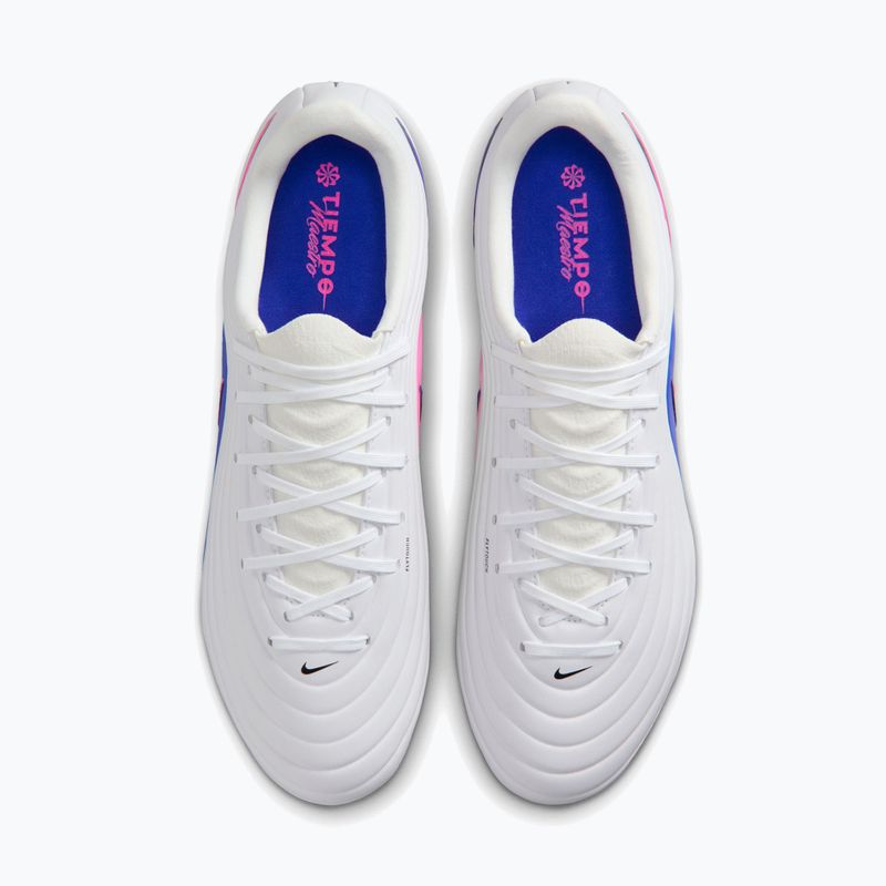 Кросівки футбольні чоловічі Nike Tiempo Maestro Academy FG/MG white/racer blue/pink blast/black 12
