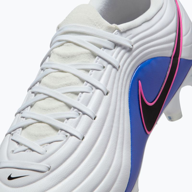 Кросівки футбольні чоловічі Nike Tiempo Maestro Academy FG/MG white/racer blue/pink blast/black 14