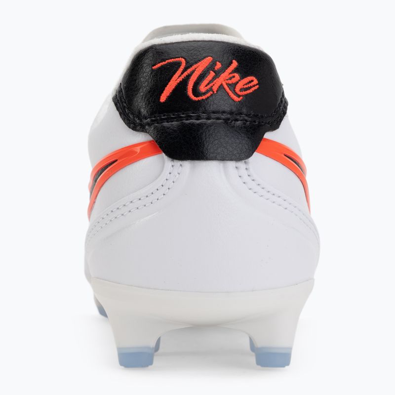 Кросівки футбольні чоловічі Nike Tiempo Ligera Pro FG white/bright crimson/black 6