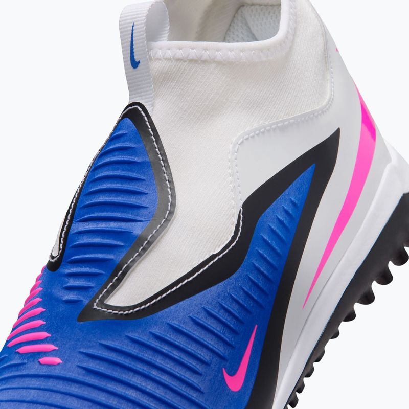 Кросівки футбольні дитячі Nike Phantom 6 High Academy TF racer blue/white/pink blast 8