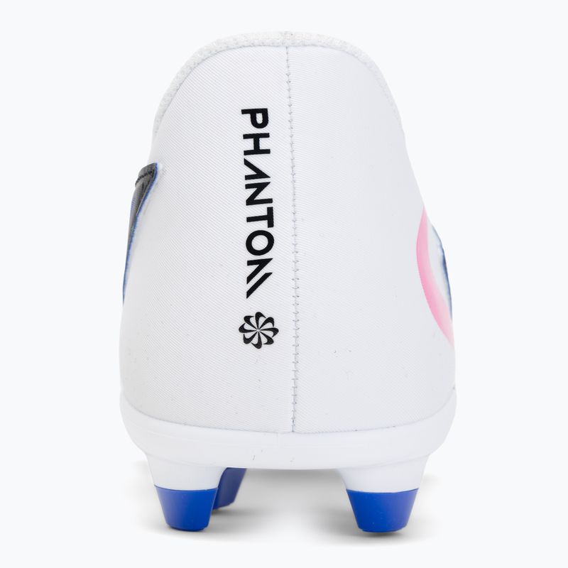 Кросівки футбольні чоловічі Nike Phantom 6 Low Club FG/MG racer blue/white/pink blast 6