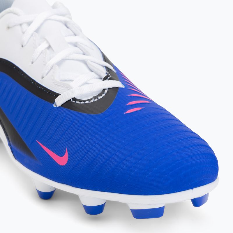 Кросівки футбольні чоловічі Nike Phantom 6 Low Club FG/MG racer blue/white/pink blast 7