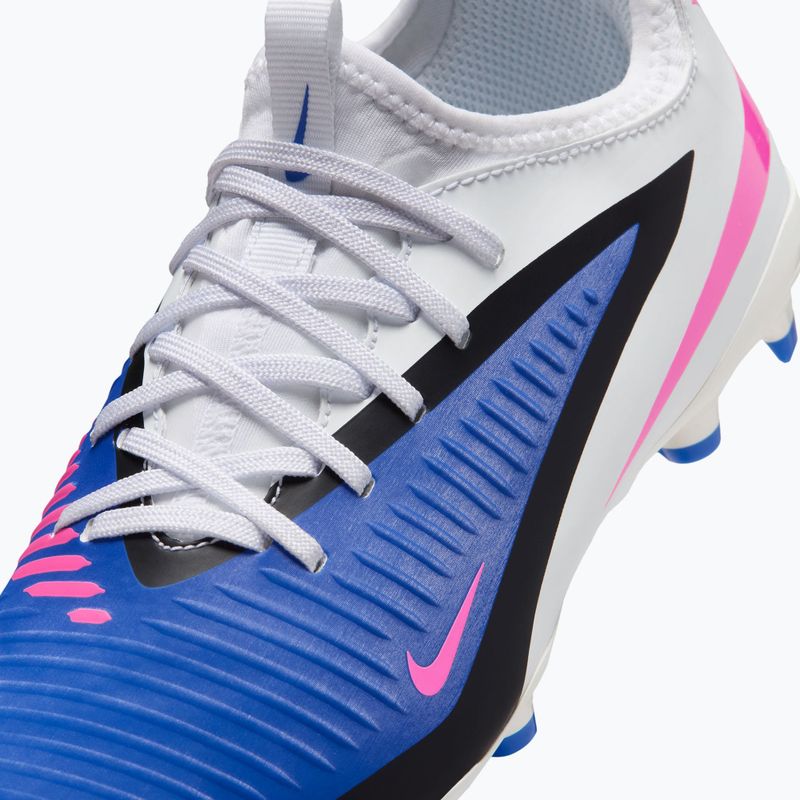 Дитячі футбольні бутси Nike Phantom 6 Low Academy FG/MG Jr racer blue/white/pink blast 9