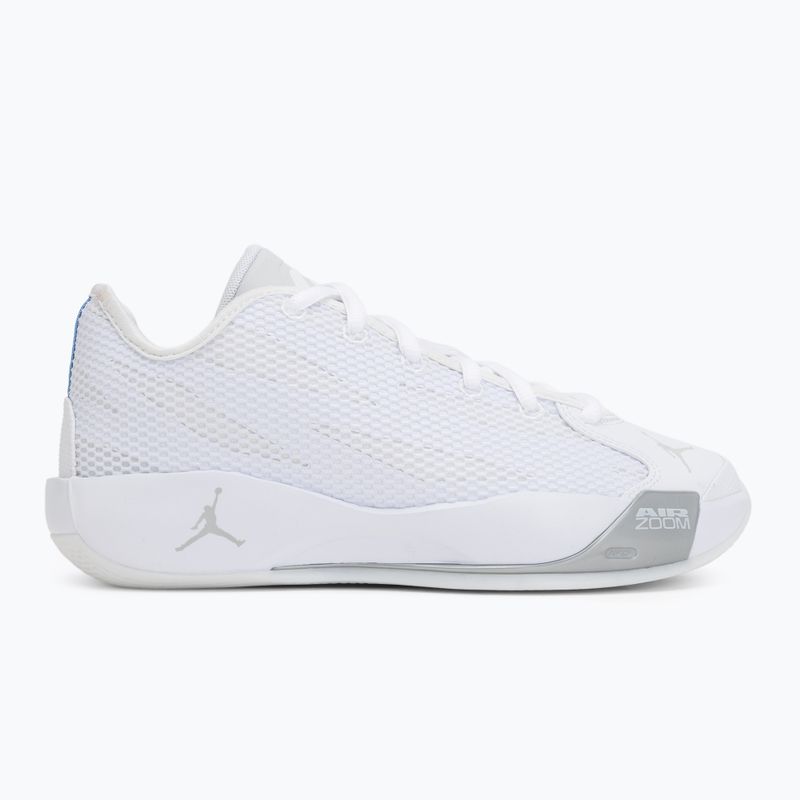 Кросівки для баскетболу чоловічі Jordan Luka 77 white/metallic silver/photon dust 2