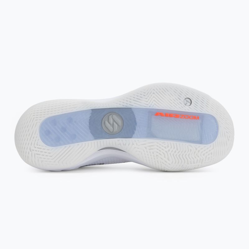 Кросівки для баскетболу чоловічі Jordan Luka 77 white/metallic silver/photon dust 4