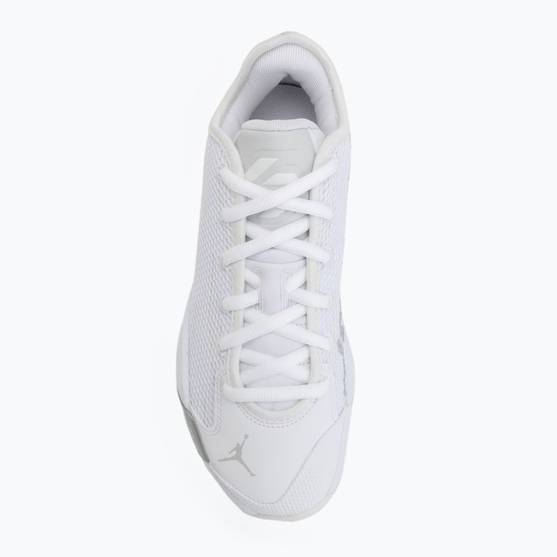 Кросівки для баскетболу чоловічі Jordan Luka 77 white/metallic silver/photon dust 5