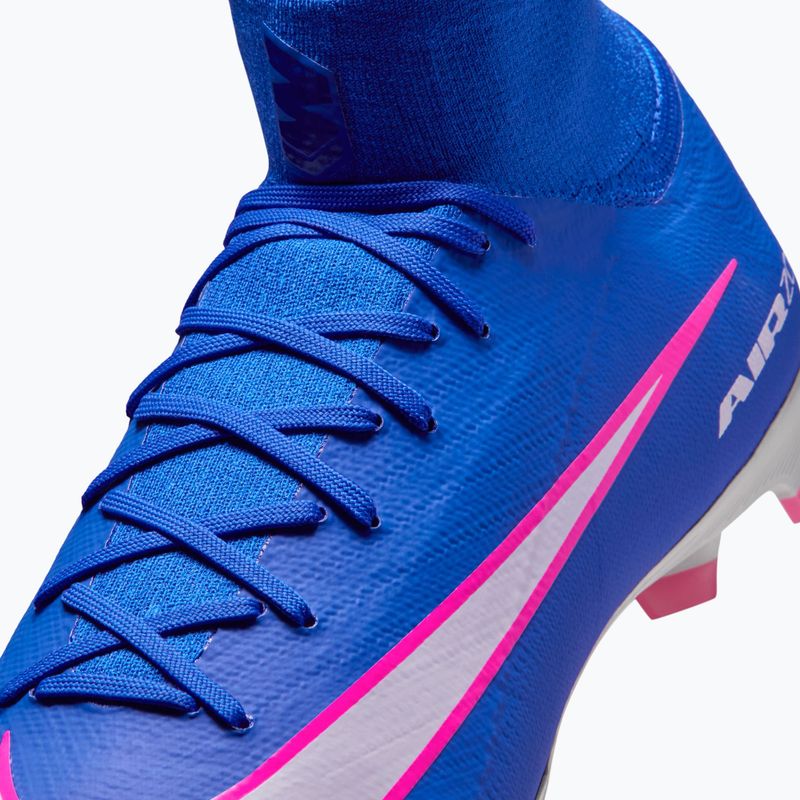 Кросівки футбольні чоловічі Nike Mercurial Superfly 10 Pro FG race blue/white 8