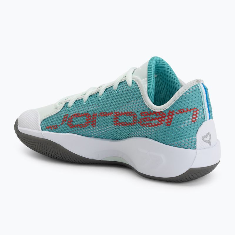 Кросівки для баскетболу чоловічі  Jordan Gap 77 barely green/washed teal/barely green 3