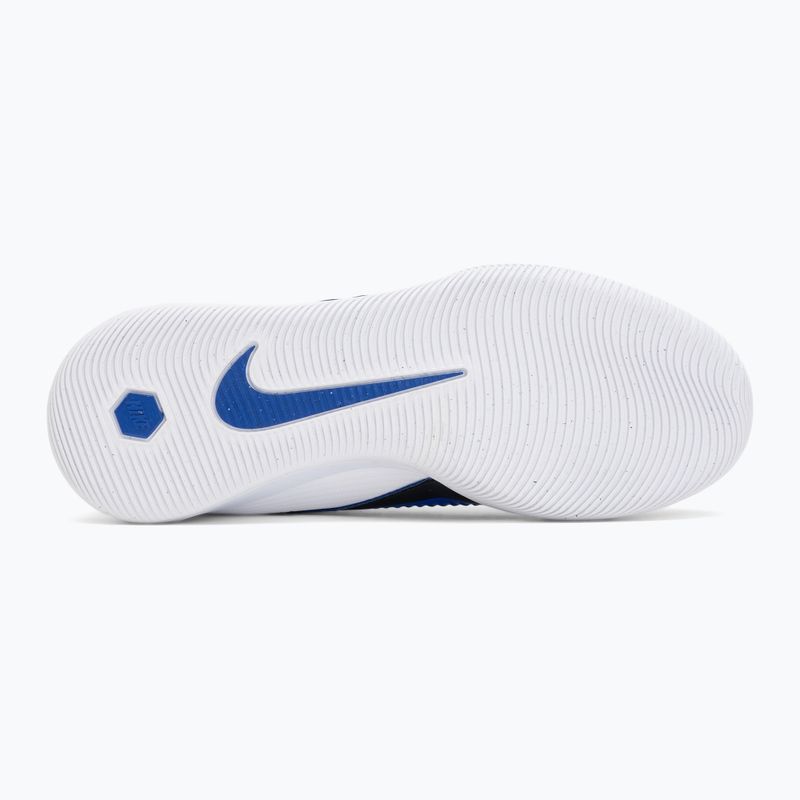 Кросівки футбольні чоловічі Nike Phantom 6 Low Academy IC racer blue/white/pink blast 4