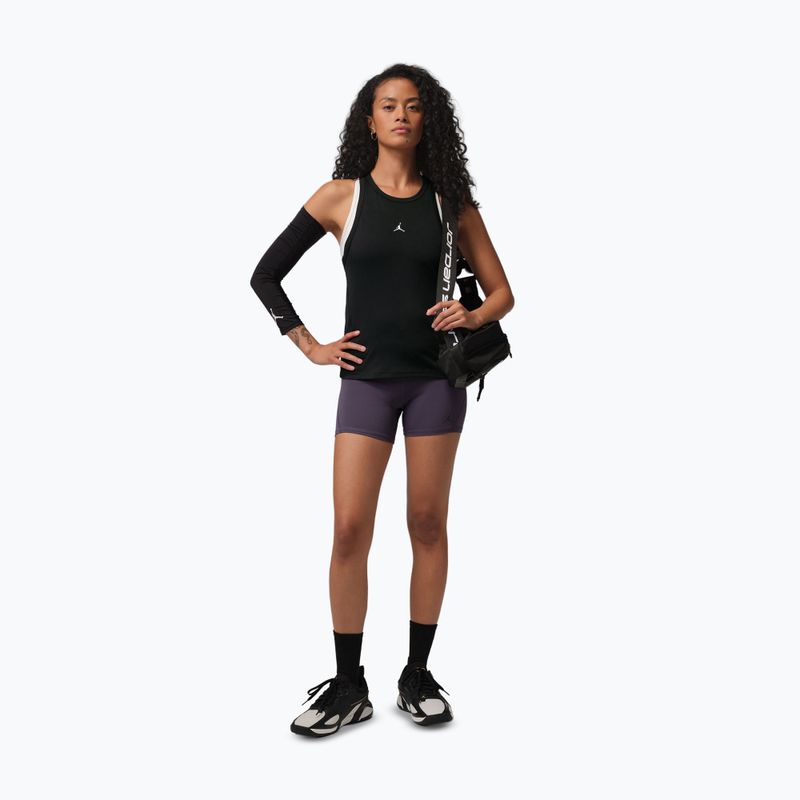 Жіноча футболка Jordan Sport Essentials Dri-Fit Sleeveless Top black/white 2