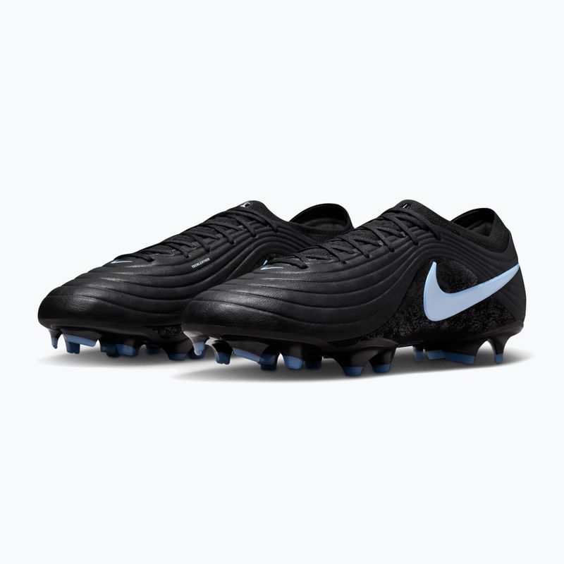 Кросівки футбольні чоловічі Nike Tiempo Maestro Elite FG black/ice blue 10