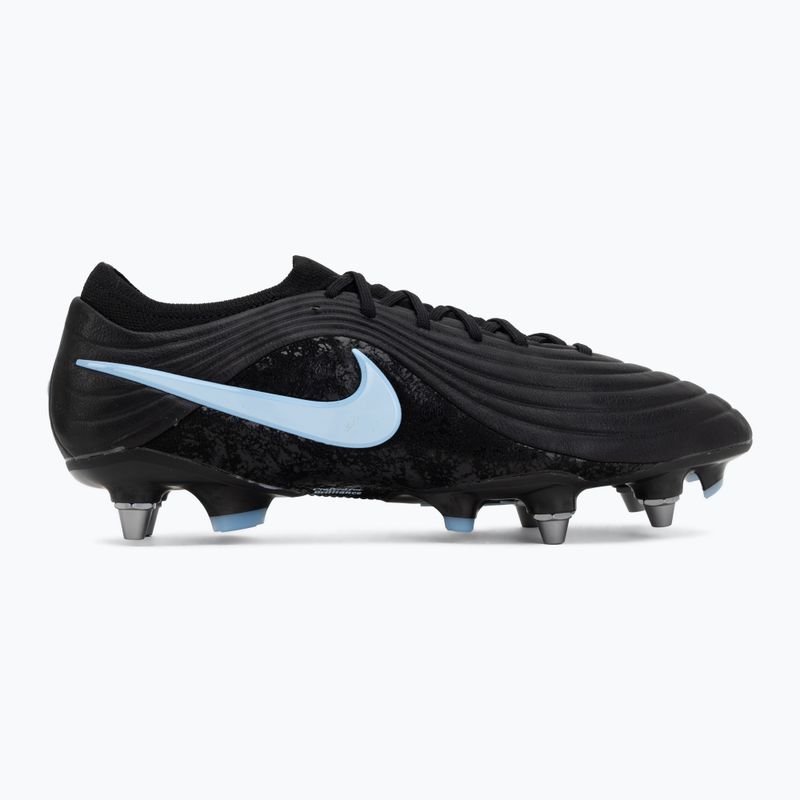 Кросівки футбольні чоловічі Nike Tiempo Maestro Elite SG-Pro black/ice blue 2