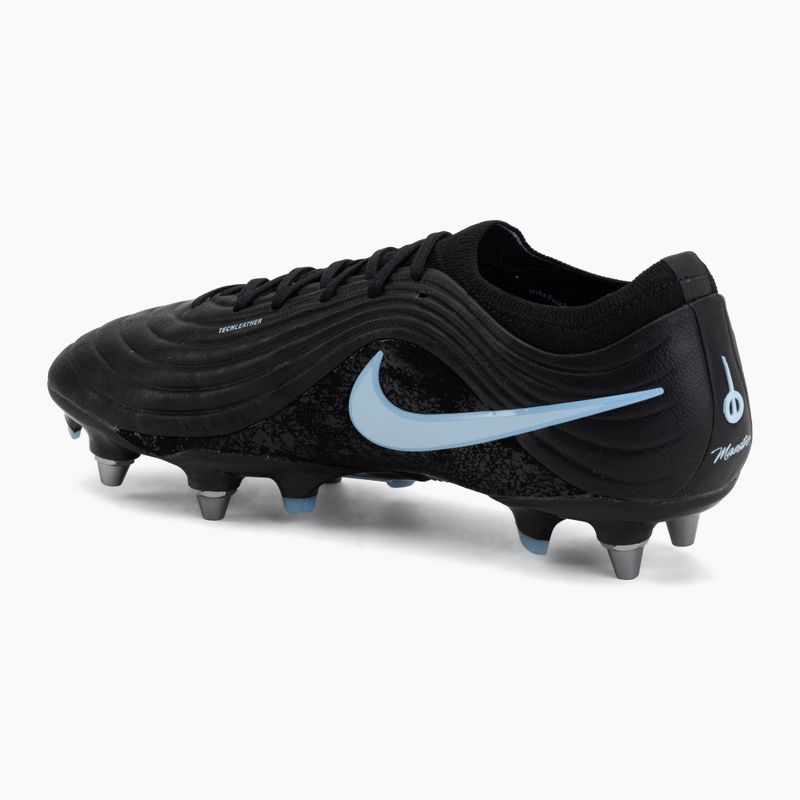 Кросівки футбольні чоловічі Nike Tiempo Maestro Elite SG-Pro black/ice blue 3