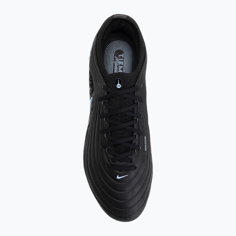 Кросівки футбольні чоловічі Nike Tiempo Maestro Elite SG-Pro black/ice blue 5