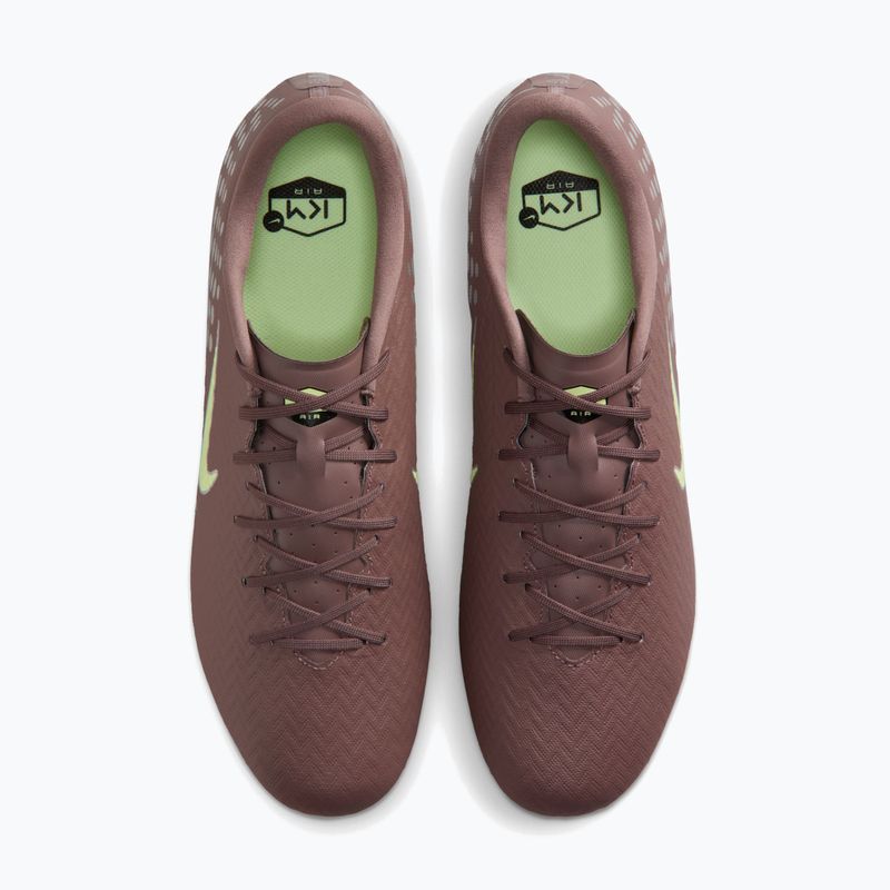 Кросівки футбольні чоловічі Nike Mercurial Vapor 16 Academy Kylian Mbappe MG plum eclipse/metallic silver 4